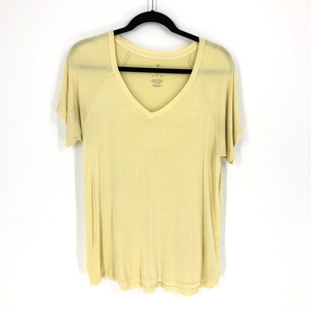 American Eagle | Yellow Soft  & Sexy T-Shirt Sz S